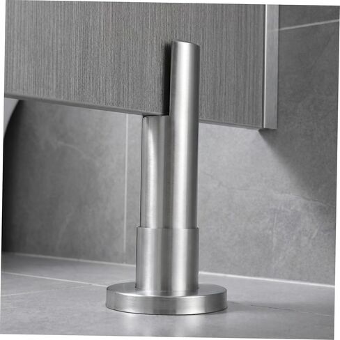 IMIKEYA 4pcs Restroom Partition Support Brackets for Public Toilet Stalls Metal Stall Hardware Accessories for Secure Installation in Bathroom Fixtures in Kuwait