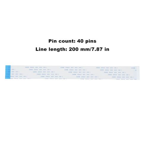 2 PCs DVD Monitor FFC Ribbon Cable 40 Pin 200 mm Compatible with Honda Odyssey Elite 2018 to 2024 in Kuwait