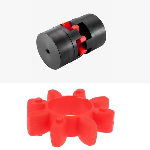2 Pack Jaw Coupling Spider Insert GR24 55 mm OD 27 mm ID Compatible with KTR Rotex 24 in Kuwait