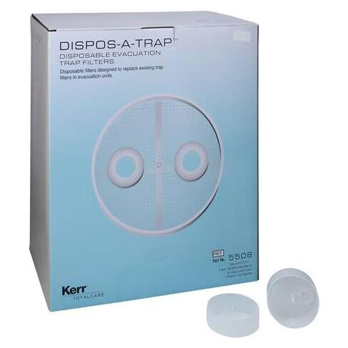 Pinnacle Products 5506 Dispos-A-Trap Dental Evacuation Traps 144/Bx in Saudi Arabia
