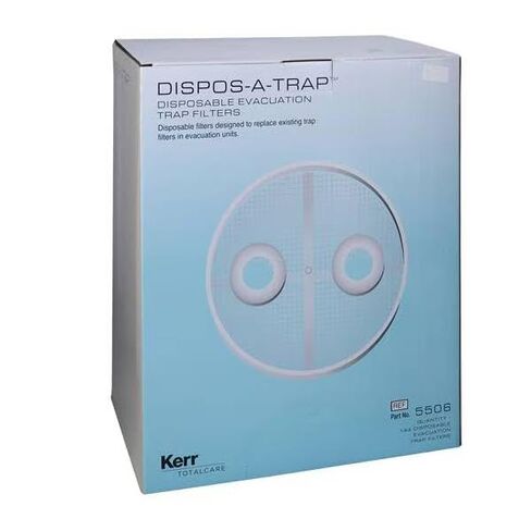 Pinnacle Products 5506 Dispos-A-Trap Dental Evacuation Traps 144/Bx in Saudi Arabia
