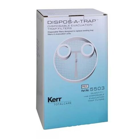 Pinnacle Products 5503 Dispos-A-Trap Dental Evacuation Traps 144/Bx in Saudi Arabia