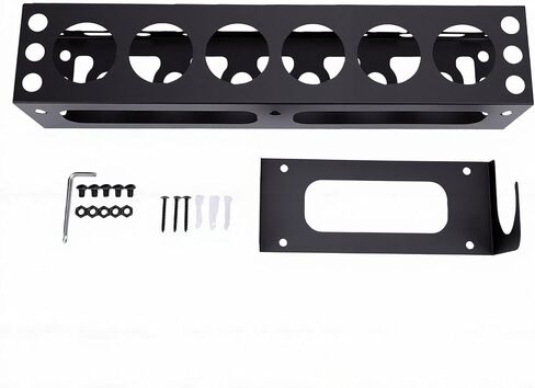 Metal Caulking Tube Storage Rack, Durable Organizer for Auto Repair Workshops in Kuwait