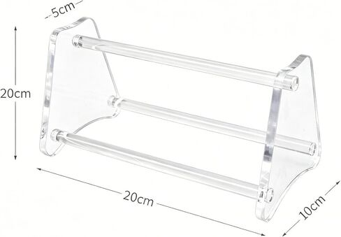 predolo Dental Forceps Holder Organizer Rack Compact Premium Acrylic Clear Durability Sturdy Easy to Clean Practical Suitable for Dental workspace in Kuwait