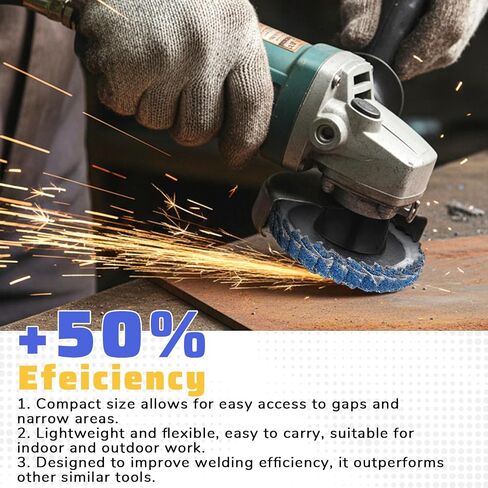 23 PCS Die Grinder Sanding Disc 2 Inch Roll Lock Rapid Replacement Sanding Discs Flat Flap Discs with 1/4" Holder, 40 60 80 120Grit for Wood Metal Sand ing, Rust Removal, Grinding and Finishing in Kuwait
