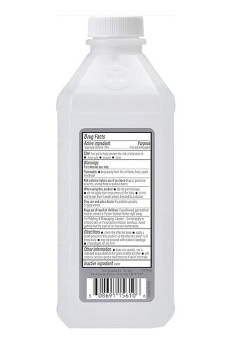 70% Isopropyl Alcohol 16 oz (4 Pack) – Rubbing Alcohol for First Aid, Skin Cleanser, Antiseptic Disinfectant for Cuts & Scrapes, Household Cleaning & Sanitizing in Kuwait
