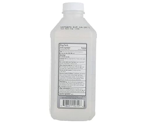 70% Isopropyl Alcohol First Aid Antiseptic - 16 oz Bottle for Rubbing & Massaging (Pack of 3) in Kuwait