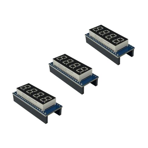 [MCS0595-01] 74HC595 4-Digit 8-Segment Display for Raspberry Pi (3pcs) in Kuwait