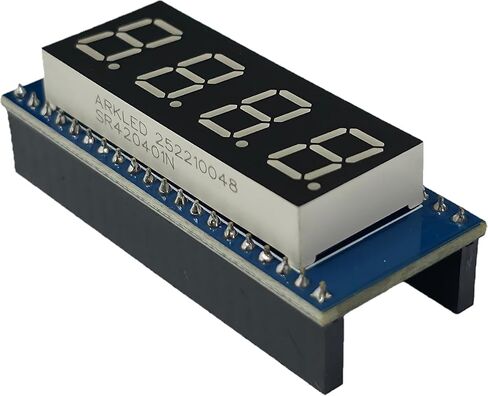 [MCS0595-01] 74HC595 4-Digit 8-Segment Display for Raspberry Pi (3pcs) in Kuwait