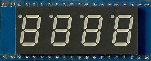 [MCS0595-01] 74HC595 4-Digit 8-Segment Display for Raspberry Pi (3pcs) in Kuwait