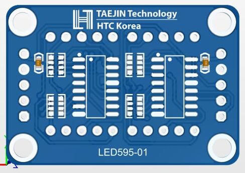 [LED595-01] 74HC595 2-Digit 7-Segment LED Module (3pcs) in Kuwait