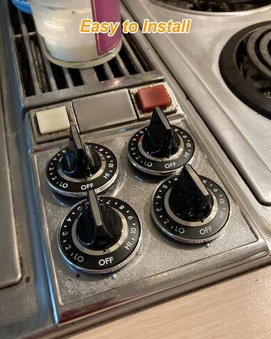 4 قطع من مقابض الموقد السطحي مناسبة لنماذج Jenn Air Cooktop المحددة استبدال Y700854 AP4290230 700854 1246687 7-0854 7-7697 707697 AH2201285 EA2201285 PS2201285 Y707697 in Kuwait
