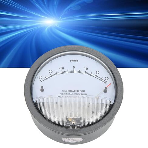 Differential Pressure Gauge, HVAC Filter Detection with Pointer Vacuum Components Clean Room in Kuwait