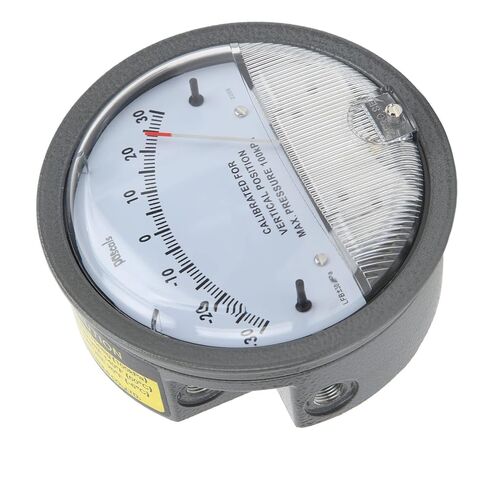 Differential Pressure Gauge, HVAC Filter Detection with Pointer Vacuum Components Clean Room in Kuwait