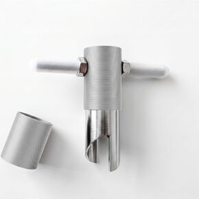 31/32" Bowling Ball Finger Insert Removal Tool, 304 Stainless Steel, Protective Safety Cap for Easy Storage, Precision Grip Puller for Standard Bowling Ball Inserts, Silver in Saudi Arabia