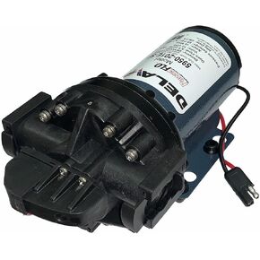 Replacement for Delavan PowerFLO 5950-201E-SB Diaphragm Pump 12V 60 PSI 5 GPM 3/4" QA in Saudi Arabia