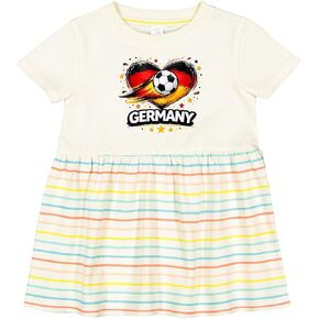 inktastic Germany Soccer Love Infant Dress in Kuwait