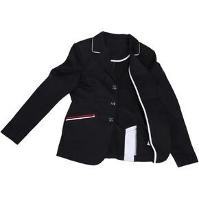 Equestrian Coat Lightweight Stylish Horse Riding Jacket for Men Women Competition Cotton Blend (160) in Kuwait