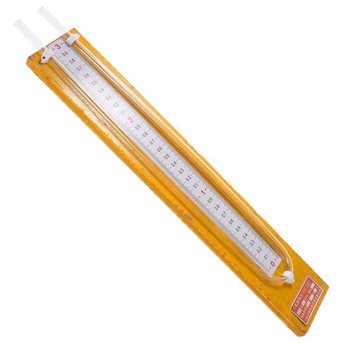 ERINGOGO Pressure Gauge Clear Markings 0-10kpa U-Shaped Stainless Steel Differential Pressure Gauge for General Purpose Applications and Homes in Kuwait