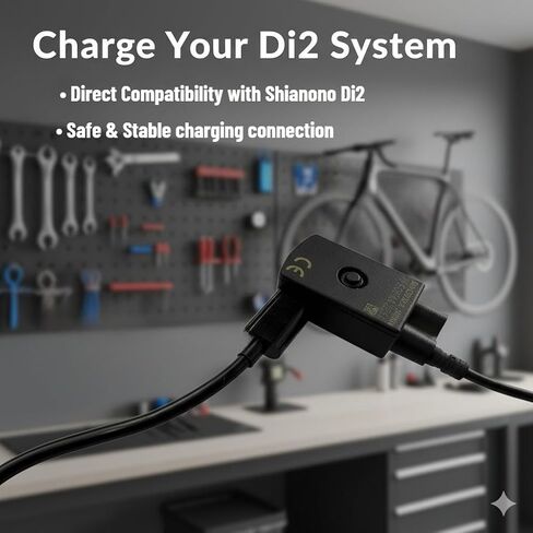 USB Smart Charger for Shimano Di2 11-Speed - Fast, Safe & Compatible with Dura-Ace, Ultegra, GRX, XT, XTR - 1M Cable for Ultimate Convenience! in Kuwait
