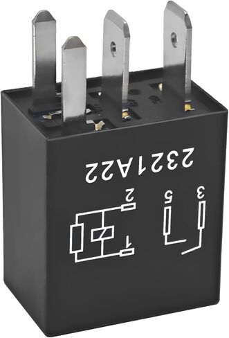 6PCS 8L8T-14B192-AA 12V 40A 4-Pin High-Power Relay - Compatible with Ford Edge 2011-2016, Fusion 2013-2020, F-150 2014 - Replaces 8T2T-14B192-AA/AB, 8L8Z-14N089-A, RY-966, 1R2372 in Kuwait