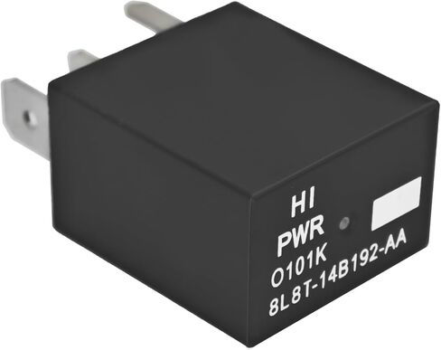6PCS 8L8T-14B192-AA 12V 40A 4-Pin High-Power Relay - Compatible with Ford Edge 2011-2016, Fusion 2013-2020, F-150 2014 - Replaces 8T2T-14B192-AA/AB, 8L8Z-14N089-A, RY-966, 1R2372 in Kuwait