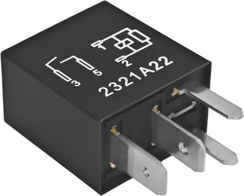 6PCS 8L8T-14B192-AA 12V 40A 4-Pin High-Power Relay - Compatible with Ford Edge 2011-2016, Fusion 2013-2020, F-150 2014 - Replaces 8T2T-14B192-AA/AB, 8L8Z-14N089-A, RY-966, 1R2372 in Kuwait