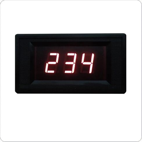 1 قطعة YB5130 AC30-500V LED الرقمية AC الفولتميتر الجهد متر AC 110 220 فولت 230 فولت 380 فولت لوحة متر كاشف الجهد الجهد مراقب الجهد (مغلق بالكامل (أحمر)) in Kuwait