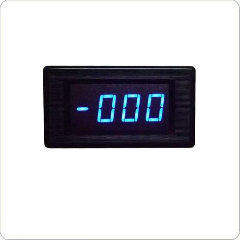 1pc YB5135A 3 and 1/2 LED Digital Voltmeter 200mV/2V/20V/200V/500V Monitor Voltage Meter Tester Volt Panel Meter Voltmetre 3.5(Blue,DC20mV,Power Supply DC5V) in Kuwait