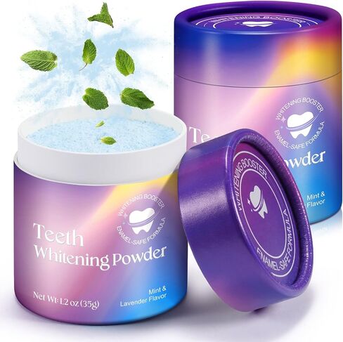 Natural Teeth Whitening Powder – Oral Care Powder for Removing Surface Stains, Fresh Breath Support, Gentle Deep Cleaning Tooth Powder for Daily Dental Hygiene (35g) in Kuwait