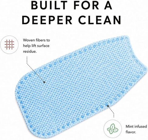 Coff-Off Teeth Whitening Wipes - Cool Mint Flavor - 24 Wipes | Removes Coffee and Tea Stains, Enamel Safe, Ideal for Bathroom or Travel - Comparable To Teeth Whitening Strips in Kuwait