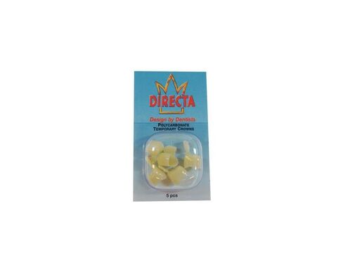 Directa 609243 Temp Polycarbonate Crowns Translucent #43 5/Pk in Kuwait