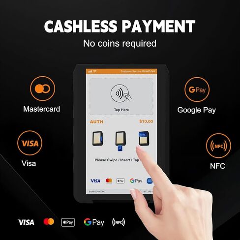 آلة البيع الذكية التجارية QINGO، مجموعة الوجبات الخفيفة والمشروبات سعة 20.5 قدم مكعب، التعرف التلقائي على المنتج، الدفع غير النقدي، الإدارة عن بعد، شاشة تعمل باللمس بتقنية الذكاء الاصطناعي للمكتب والشقق والفنادق وصالة الألعاب الرياضية in Kuwait