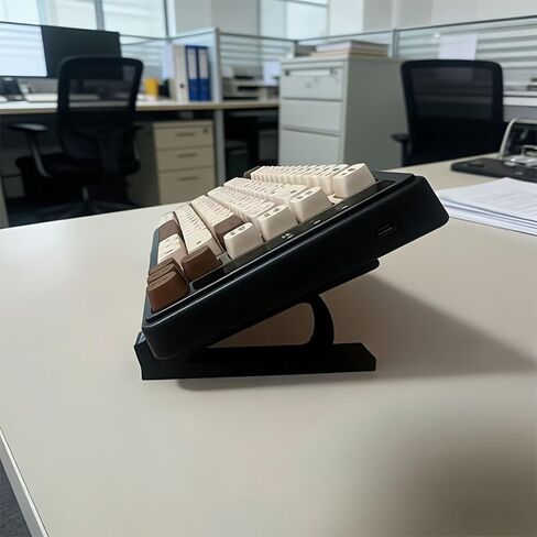 Ergonomic Keyboard Riser Stand, Non-Slip Keyboard Lift Support, Adjustable Desk Keyboard Angle Holder for Office Gaming Use, Universal Keyboard Tray in Saudi Arabia