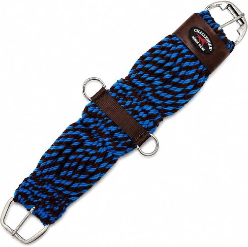 Horse 22" Western 27 Strand Double Weave Two-Tone Mohair Straight Cinch 97RT10-22 in Kuwait
