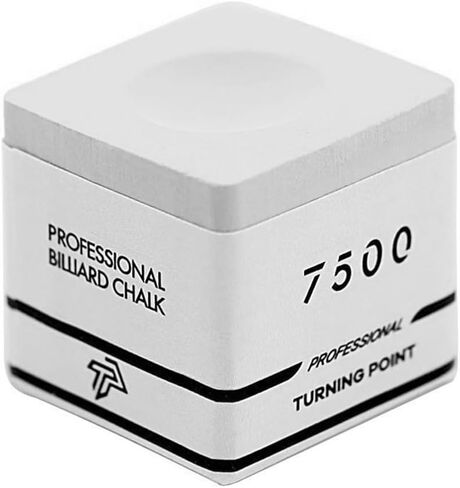 TP7500 Billiard Chalk – Square Grey Fine Powder Snooker & Pool Cue Chalk, Non-Slip, Neutral & Premium Tip Grip for Professional Game Play in Kuwait