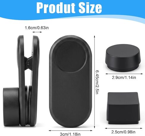 Telooco Pool Chalk Holder with Belt Clip Portable Magnetic Chalk Holder | Black Chalk Holder Pool Billiards Billiard Accessories, 1 Pack in Kuwait