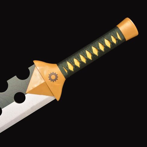 Cosplay Sword of Anime，Meliodas's Lost Bane Sword Cosplay Katana not Metal Prop Green in Kuwait