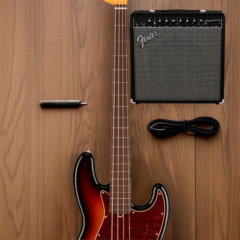 Fender American Professional II Jazz Bass، 3 ألوان Sunburst، Fretless، لوحة أصابع من خشب الورد in Kuwait