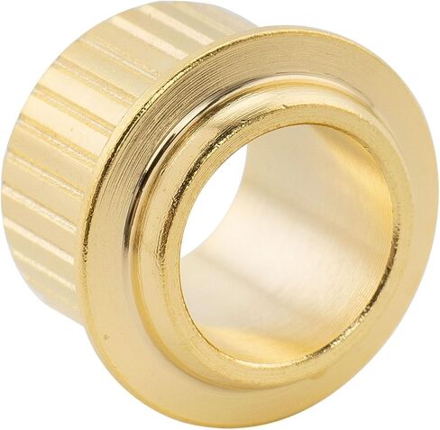 Musiclily Ultra Solid Brass 9.2mm Vintage Style Tuner Bushings Tuning Pegs Ferrules for Fender Style Electric Guitar, Gold (Set of 6) in Kuwait