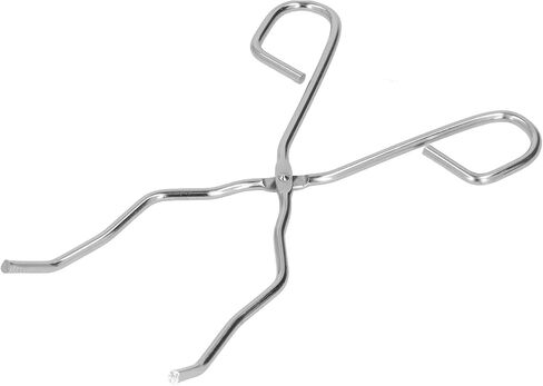 HURRISE Stainless Steel Clamp Pliers for Metal Casting & Gold Melting - Durable & NonSlip Gripping Design for Safe Handling in Kuwait
