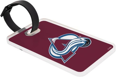 علامة الأمتعة Desert Cactus Colorado Avalanche - بطاقة تعريف السفر الرسمية لدوري الهوكي الوطني NHL للحقائب والحقائب والحقائب المحمولة (علامة الأمتعة الأكريليك D) in Kuwait