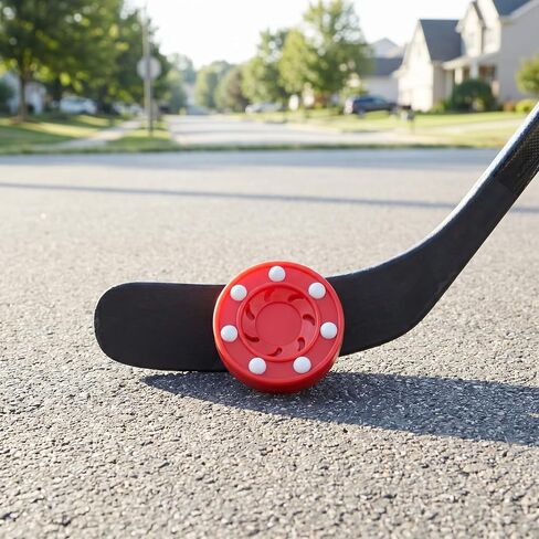 3pcs Replacement Street Hockey Puck: Outdoor Hockey Street Pucks with Rollers Backyard Game, for Sports Team Activities in Kuwait