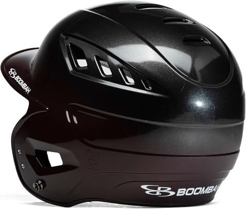 Boombah DEFCON خوذة البيسبول/الكرة اللينة معدنية شديدة اللمعان - خيارات ألوان متعددة - مقاسان in Kuwait
