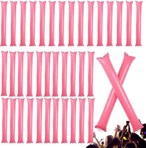 Cheer Sticks,Clapper Handheld Sports Supplies - Inflatable Cheer Sticks - for Wedding Parties Celebrations Large Gatherings Football Game Sports Event in Kuwait