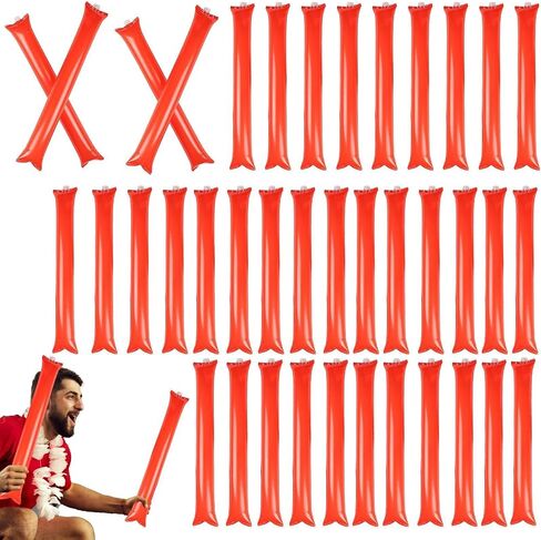 Cheer Sticks,Clapper Handheld Sports Supplies - Inflatable Cheer Sticks - for Wedding Parties Celebrations Large Gatherings Football Game Sports Event in Kuwait