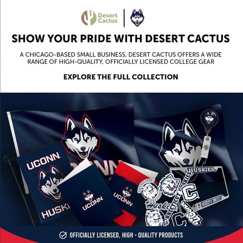 Desert Cactus University of Connecticut UConn Huskies Food Picks, Cupcake and Cake Toppers, Cake Pop Sticks - 25 Pcs Party Supplies and Decorations in Kuwait
