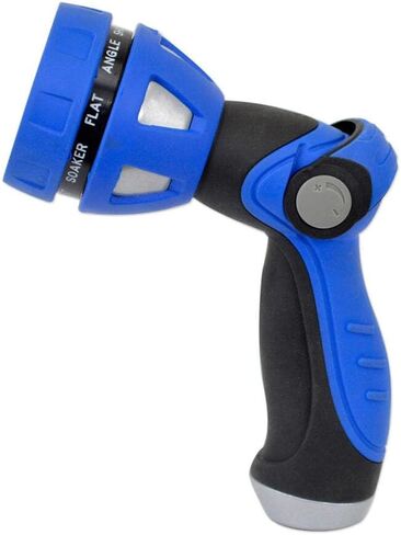 HoseCoil خرطوم لفائف WN815 فوهة رافعة الإبهام مع جسم معدني وتسعة أنماط رأس رش قابل للتعديل in Kuwait