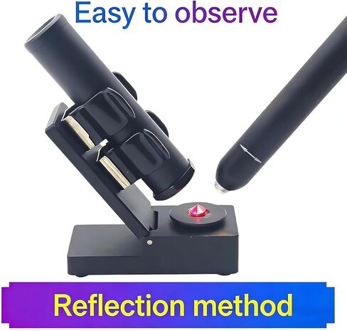 Diffraction Prism Support Bracket, Gem Spectroscope Stand, Supports Transmission and Reflection Testing, 0-90° Adjustable Angle, for Antique and Gemstone Identification in Kuwait