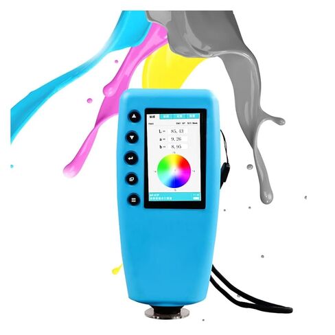High Precise Colorimeter WR-10QC Digital Color Difference Meter Tester 8mm Portable Colorimeter Color Analyzer for Paint Matching Multi-Functional in Kuwait